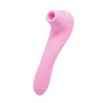 Вакуумный стимулятор с вибрацией Wooomy Smoooch Clitoral Suction & Vibration, 10х2 режимов