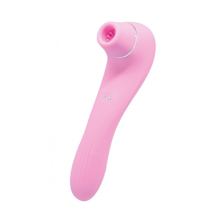 Вакуумний стимулятор з вібрацією Wooomy Smoooch Clitoral Suction & Vibration, 10х2 режимів