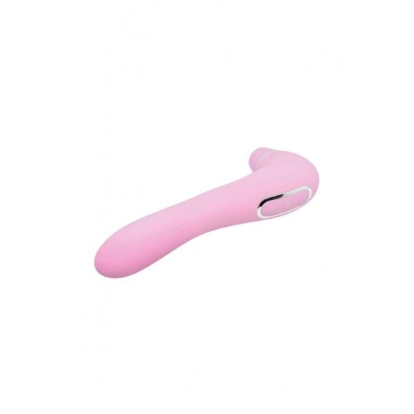 Вакуумный стимулятор с вибрацией Wooomy Smoooch Clitoral Suction & Vibration, 10х2 режимов