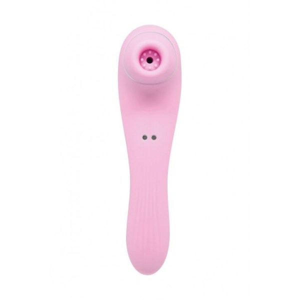 Вакуумный стимулятор с вибрацией Wooomy Smoooch Clitoral Suction & Vibration, 10х2 режимов