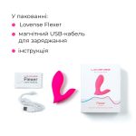 Смарт-вибратор в трусики Lovense Flexer, манящее движение + вибрация, стимуляция клитора и точки G