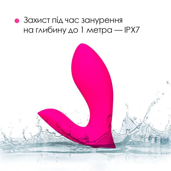 Смарт-вибратор в трусики Lovense Flexer, манящее движение + вибрация, стимуляция клитора и точки G