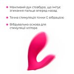 Смарт-вібратор у трусики Lovense Flexer, манливий рух + вібрація, стимуляція клітора та точки G