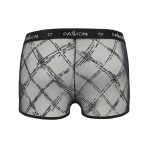 Чоловічі прозорі боксери Passion 032 SHORT JAMES XXL сітка