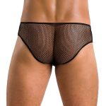 Чоловічі труси зі шнурівкою Passion 035 SLIP RICHARD XXL/ екошкіра, сітка