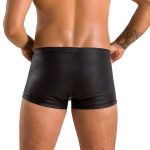Чоловічі шкіряні боксери з клапаном Passion 050 SHORT PATRICK XXL