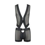 Комплект мужского белья на шнуровке Passion 053 SET WILLIAM XXL/ жилет, боксеры