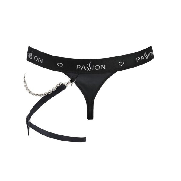 Чоловічі трусики танга з підв’язкою Passion 058 THONG BILL