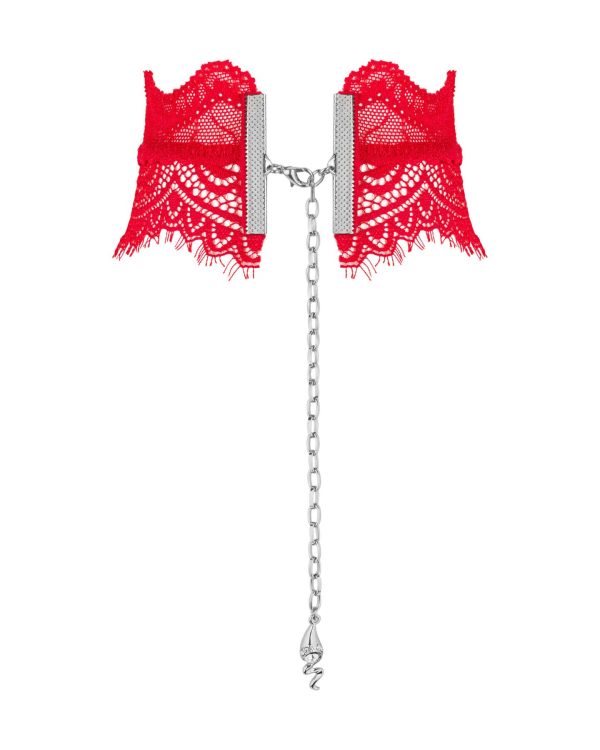 Широкий мереживний чокер Obsessive Bergamore choker