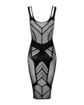 Напівпрозора сукня міді Obsessive D609 dress S