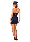 Еротичний костюм стюардеси Obsessive Stewardess uniform , сукня, пілотка, шарф, манжети