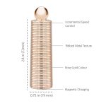 Вібромасажер Pillow Talk Secrets Desires 6-Piece Mini Massager Set - Navy