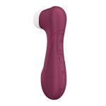 Вакуумный клиторальный стимулятор Satisfyer Pro 2 Generation 3 with Liquid Air Connect App Wine