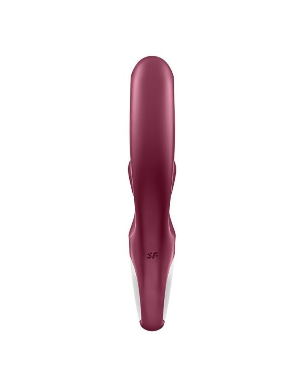 Вибратор-кролик Satisfyer Love Me гибкий, отросток с тройным кончиком