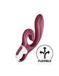 Вибратор-кролик Satisfyer Love Me гибкий, отросток с тройным кончиком