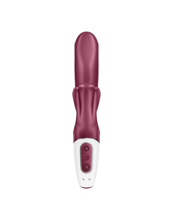 Вибратор-кролик Satisfyer Love Me гибкий, отросток с тройным кончиком
