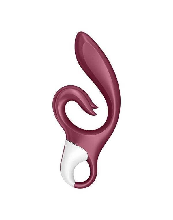 Вибратор-кролик Satisfyer Love Me гибкий, отросток с тройным кончиком