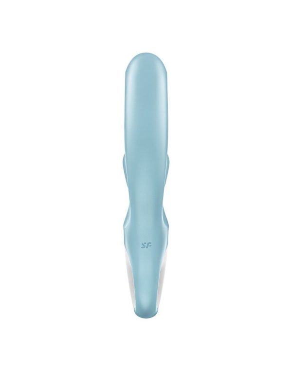 Вибратор-кролик Satisfyer Love Me гибкий, отросток с тройным кончиком