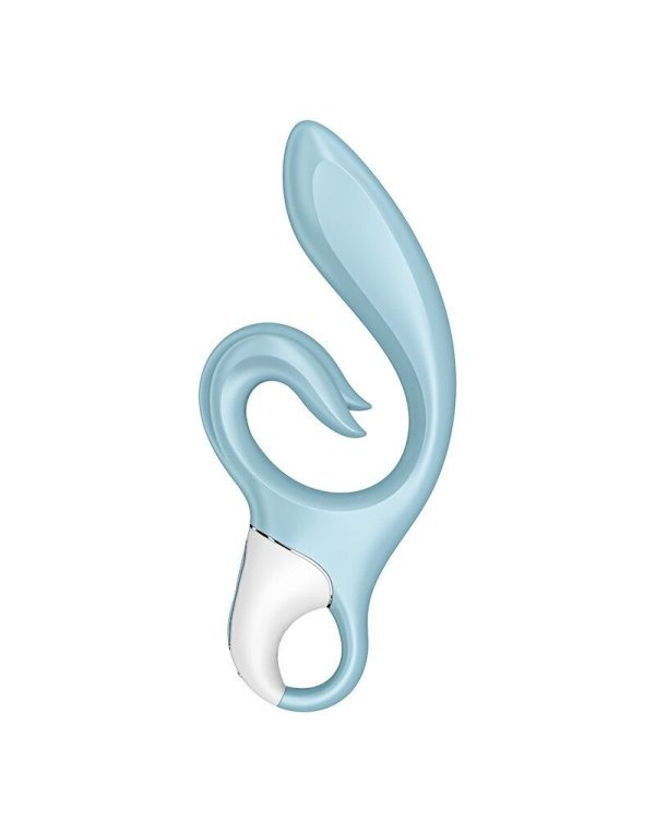 Вибратор-кролик Satisfyer Love Me гибкий, отросток с тройным кончиком