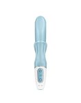 Вибратор-кролик Satisfyer Love Me гибкий, отросток с тройным кончиком