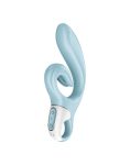 Вибратор-кролик Satisfyer Love Me гибкий, отросток с тройным кончиком