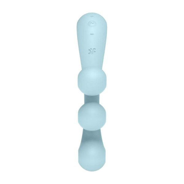 Універсальний вібратор Satisfyer Tri Ball 2, 3 мотори, гнеться