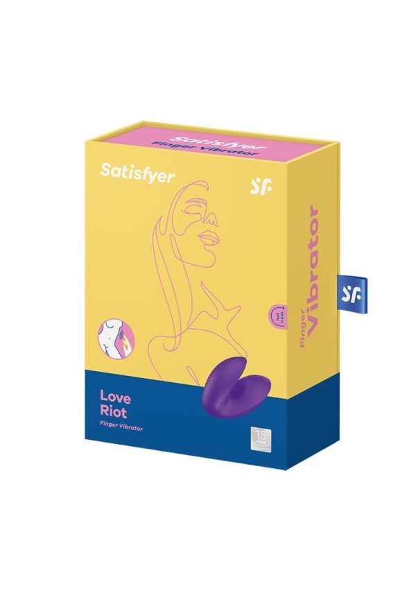 Вібратор на палець Satisfyer Love Riot 12 варіантів використання