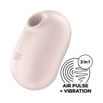 Вакуумный стимулятор с вибрацией Satisfyer Pro To Go 2