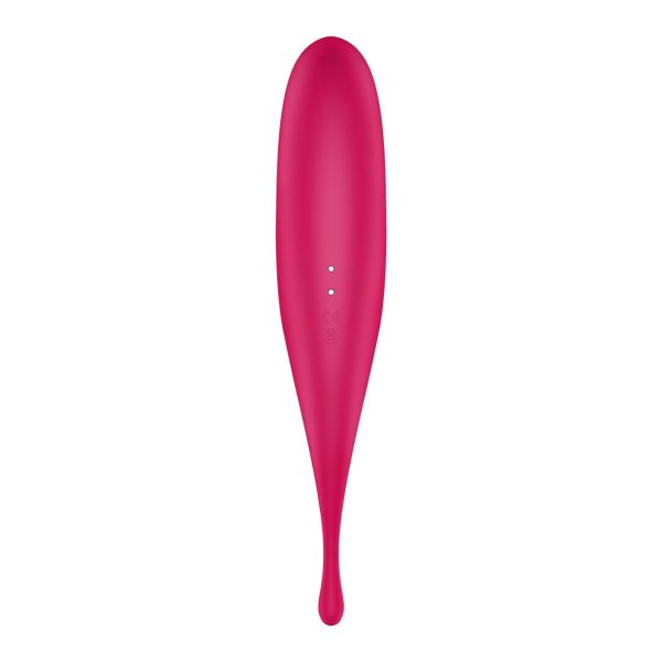 Вібратор для клітора з вакуумною стимуляцією Satisfyer Twirling Pro