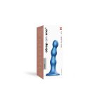Насадка для страпона Strap-On-Me Dildo Plug Balls Metallic