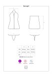 Еротичний костюм покоївки Obsessive Servgirl costume халат, стрінги, фартух, обруч