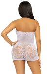 Сукня-сітка зі стразами Leg Avenue Rhinestone halter mini dress відкрита спина