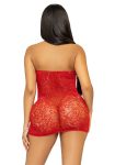 Сукня-сітка зі стразами Leg Avenue Rhinestone halter mini dress відкрита спина