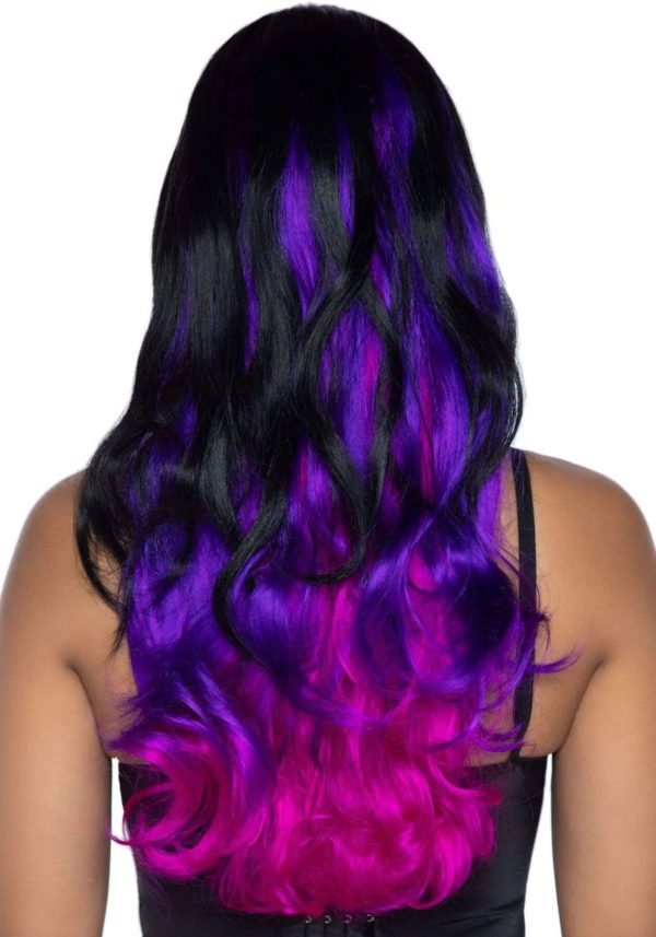 Leg Avenue Allure Multi Color Wig Black