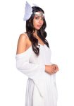 Повязка на голову с крыльями Leg Avenue Feather headband перья и натуральная кожа