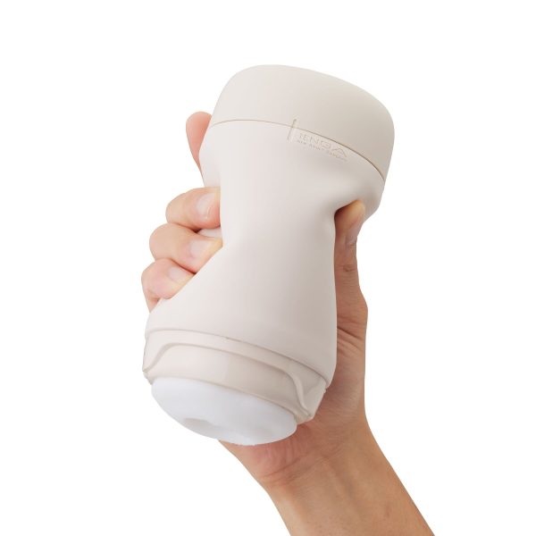 Мастурбатор TENGA PUFFY LATTE ультрамягкий материал, многоразовый, сквозной