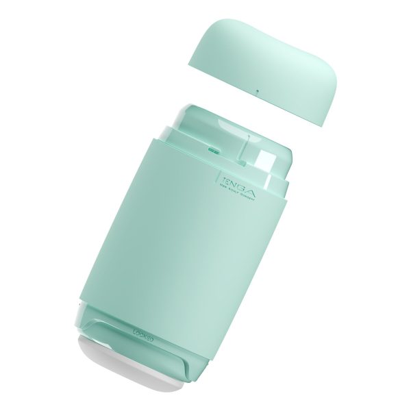 Мастурбатор TENGA PUFFY MINT ультрамягкий материал, многоразовый, сквозной