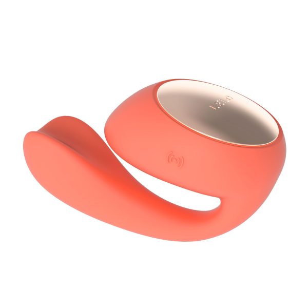 Смарт-вибратор LELO Ida Wave Coral вагинально-клиторальный, технология WaveMotion, 2 мотора