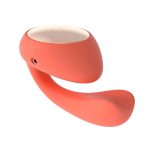 Смарт-вибратор LELO Ida Wave Coral вагинально-клиторальный, технология WaveMotion, 2 мотора