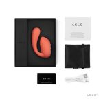 Смарт-вибратор LELO Ida Wave Coral вагинально-клиторальный, технология WaveMotion, 2 мотора