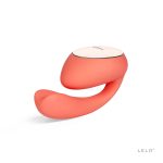 Смарт-вибратор LELO Ida Wave Coral вагинально-клиторальный, технология WaveMotion, 2 мотора