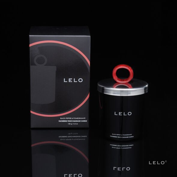 Масажна свічка LELO Massage Candle Pepper & Pomegranate, соєвий віск, 36 годин горіння