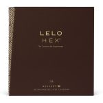 Презервативы LELO HEX Condoms Respect 36 Pack, тонкие и суперпрочные, увеличенный размер