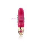 Вибратор-кролик Mystim Hop Hop Bob Fuchsia, мощный мотор, 8 режимов