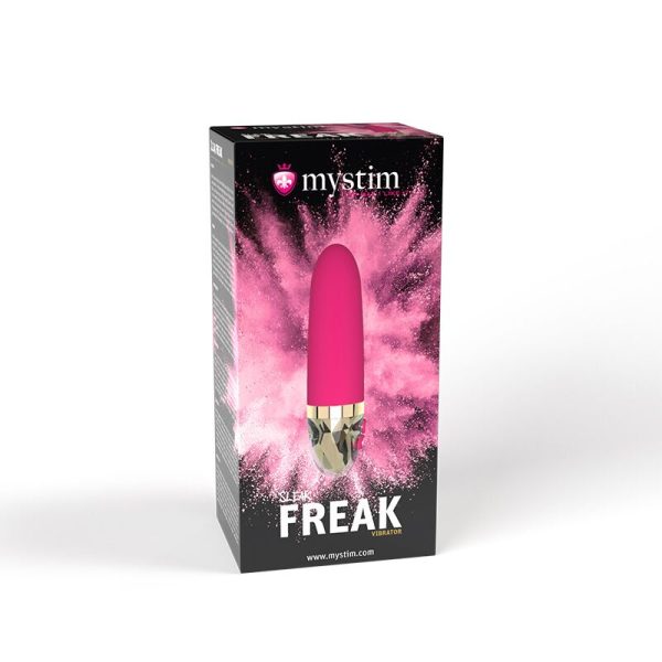 Вибратор Mystim Sleak Freak 8 режимов, внутренняя и внешняя стимуляция