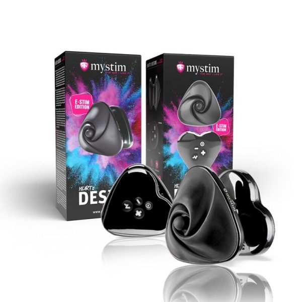 Вібратор для клітора з електростимуляцією Mystim Heart's Desire Edition