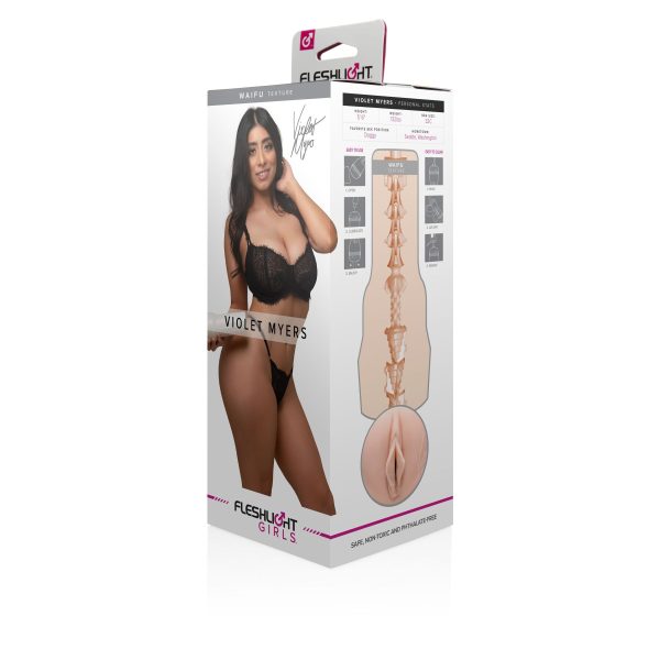 Мастурбатор Fleshlight Girls: Myers – Waifu, со слепка вагины, очень нежный