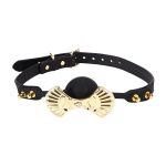 Роскошный силиконовый кляп Zalo Silicone Ball Gag кристалл Swarovski, кожаный ремешок