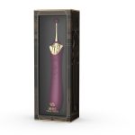 Мультифункціональний вібратор Zalo — Bess 2 Velvet 4 насадки, підігрів