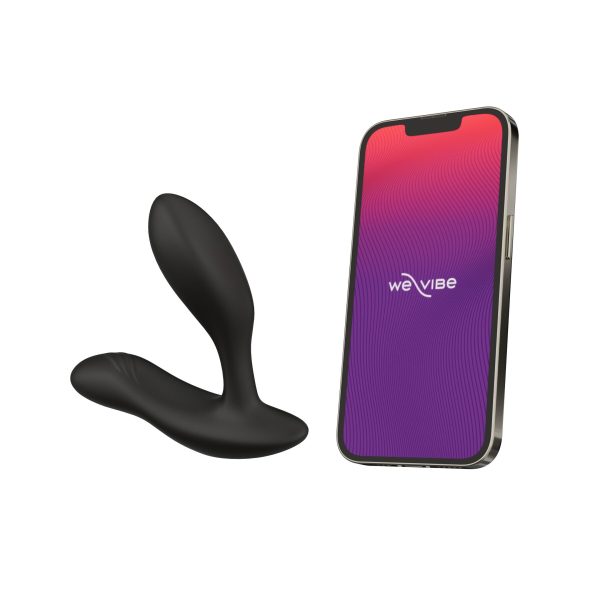 Смарт-вібромасажер простати We-Vibe Vector+ CHARCOAL пульт ДК, регульований кут нахилу